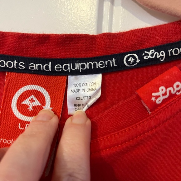 LRG Crewneck Tee - RARE Size XXL trees leaves branches - Picture 6 of 7